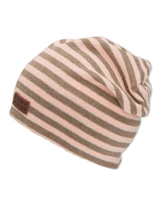 Zdjęcie produktu Sterntaler Czapka beanie w kolorze jasnobrązowym rozmiar: 53 cm