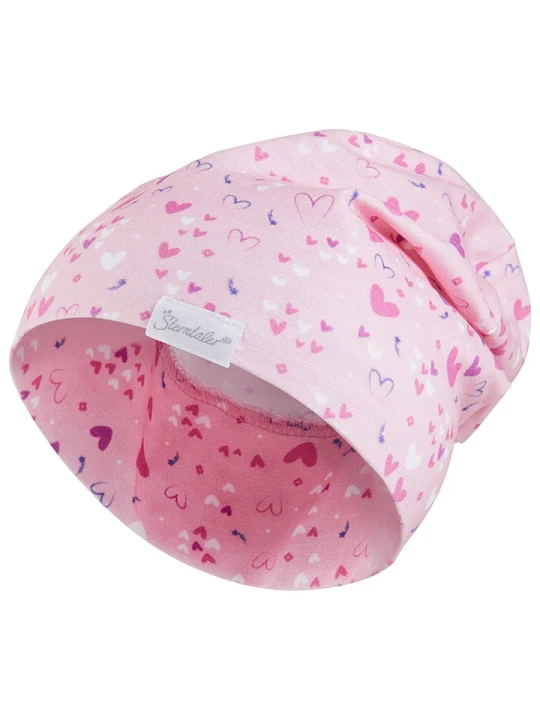 Zdjęcie produktu Sterntaler Czapka-beanie w kolorze jasnoróżowym rozmiar: 39 cm