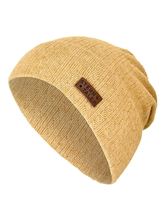 Zdjęcie produktu Sterntaler Czapka beanie w kolorze żółtym rozmiar: 53 cm