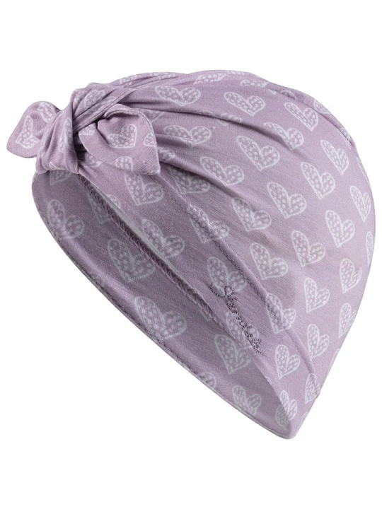 Zdjęcie produktu Sterntaler Czapka "Hearts" w kolorze fioletowym rozmiar: 47 cm