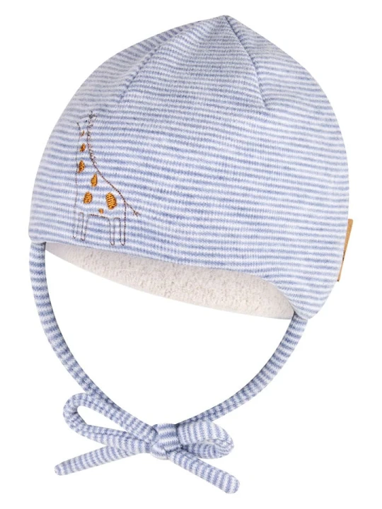 Zdjęcie produktu Sterntaler Czapka w kolorze biało-błękitnym rozmiar: 35 cm