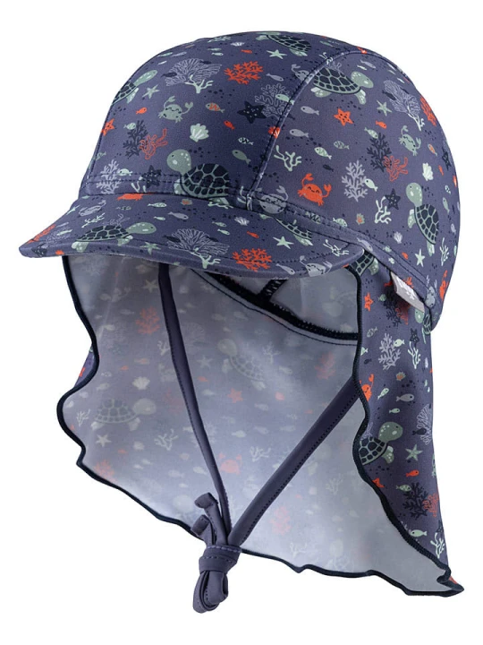 Zdjęcie produktu Sterntaler Czapka w kolorze granatowym z daszkiem rozmiar: 43 cm