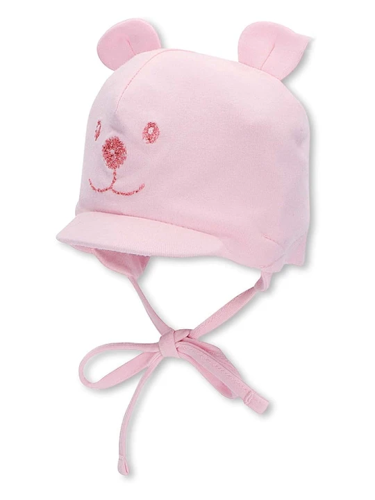 Zdjęcie produktu Sterntaler Czapka w kolorze jasnoróżowym rozmiar: 37 cm