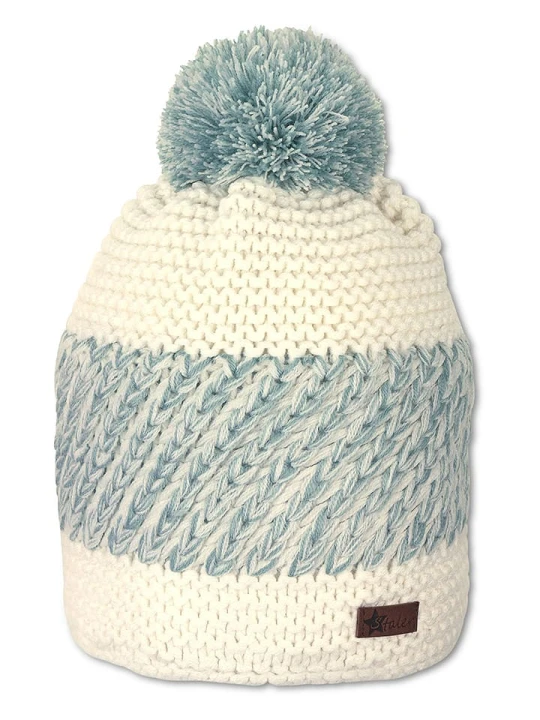 Zdjęcie produktu Sterntaler Czapka w kolorze kremowo-błękitnym rozmiar: 53 cm