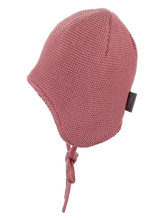 Zdjęcie produktu Sterntaler Czapka w kolorze różowym z wiązaniem rozmiar: 39 cm