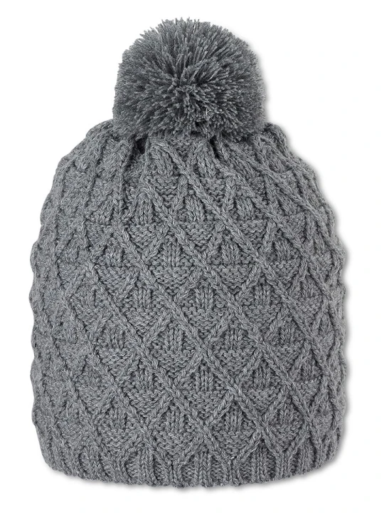 Zdjęcie produktu Sterntaler Czapka w kolorze szarym rozmiar: 55 cm