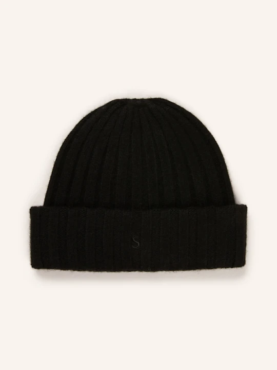 Zdjęcie produktu Stetson Kaszmirowa Czapka schwarz CZARNY