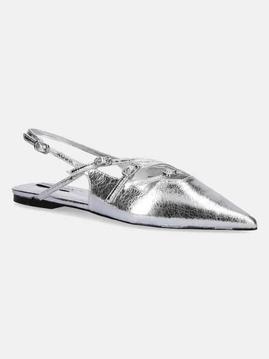 Zdjęcie produktu Steve Madden baleriny Cianna srebrny