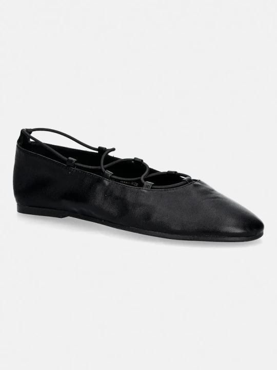 Zdjęcie produktu Steve Madden baleriny skórzane Bombshell czarny
