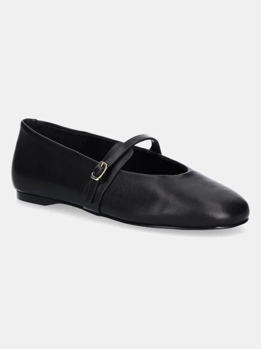 Zdjęcie produktu Steve Madden baleriny skórzane Rejoice czarny