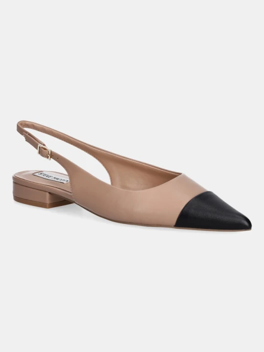 Zdjęcie produktu Steve Madden baleriny skórzane Rowyn brązowy