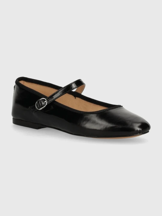 Zdjęcie produktu Steve Madden baleriny skórzane Vinetta czarny