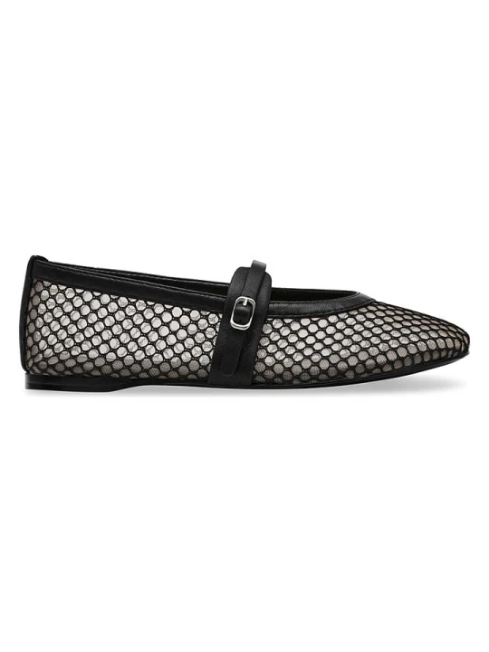 Zdjęcie produktu Steve Madden Baleriny w kolorze czarnym z paskiem rozmiar: 42