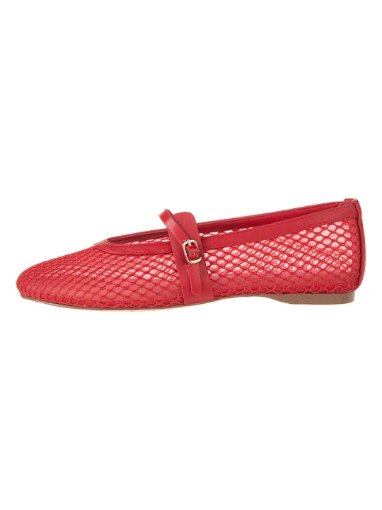 Zdjęcie produktu Steve Madden Baleriny w kolorze fioletowym z paskiem rozmiar: 40