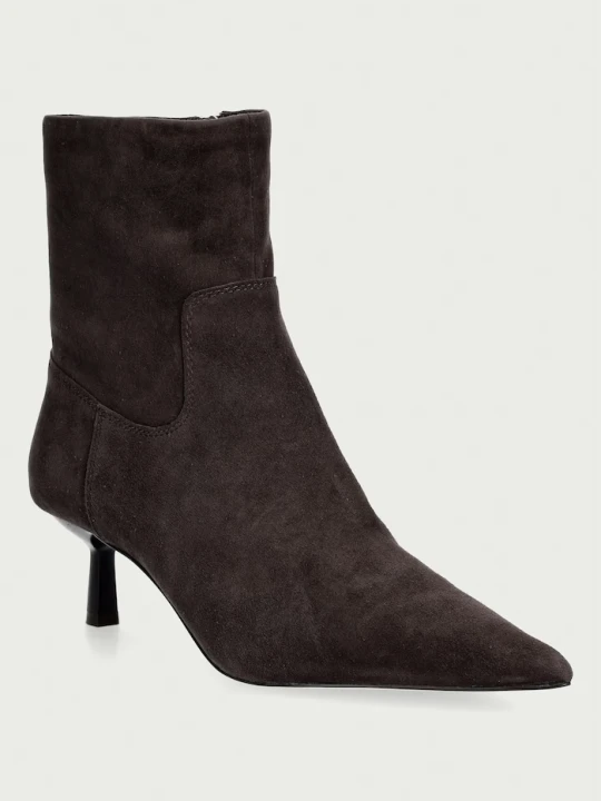 Zdjęcie produktu Steve Madden botki damskie zamszowe Rebella-S brązowy