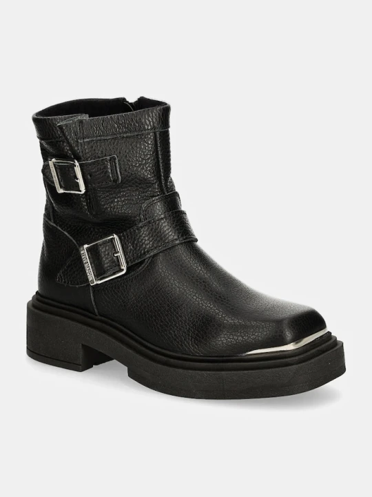 Zdjęcie produktu Steve Madden botki skórzane Choice czarny