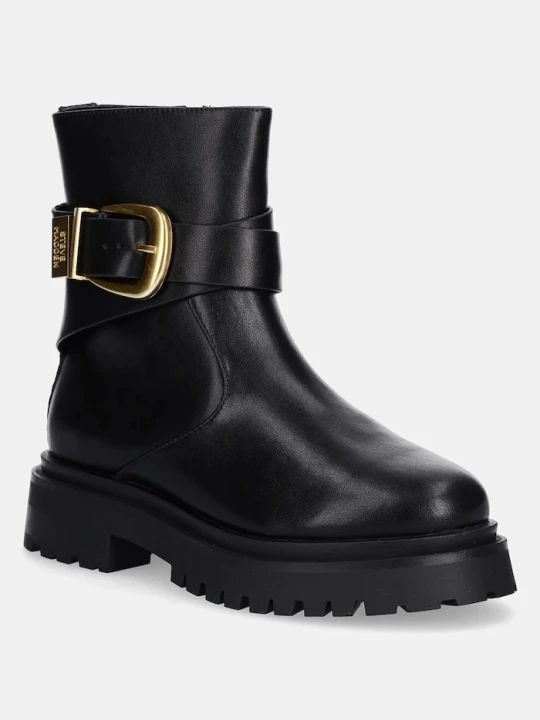 Zdjęcie produktu Steve Madden botki skórzane Lexs czarny