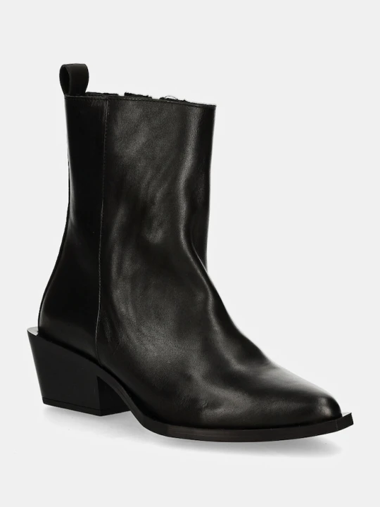 Zdjęcie produktu Steve Madden botki skórzane Xylena czarny