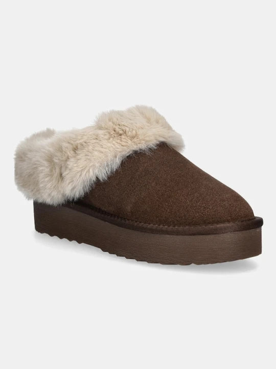 Zdjęcie produktu Steve Madden kapcie Snow brązowy
