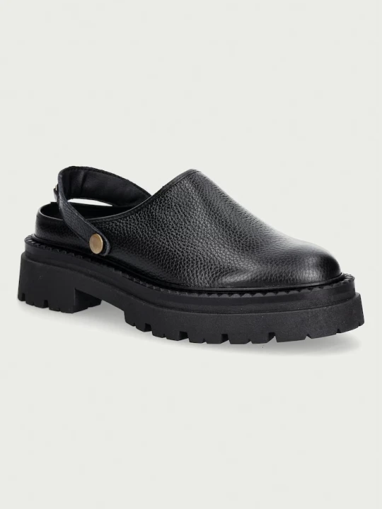 Zdjęcie produktu Steve Madden klapki damskie skórzane Karina czarny