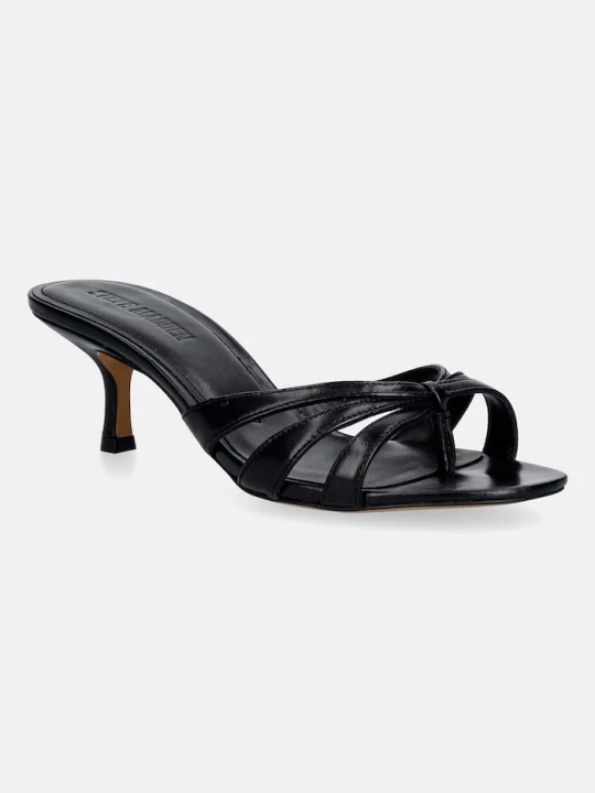 Zdjęcie produktu Steve Madden klapki skórzane Cary czarny