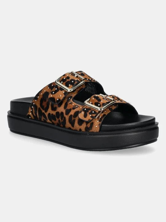 Zdjęcie produktu Steve Madden klapki skórzane Freelance-L brązowy