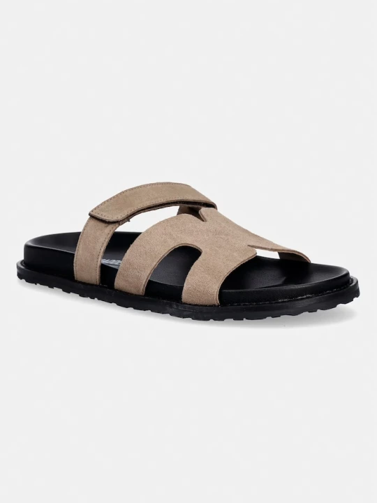 Zdjęcie produktu Steve Madden klapki zamszowe Manu beżowy