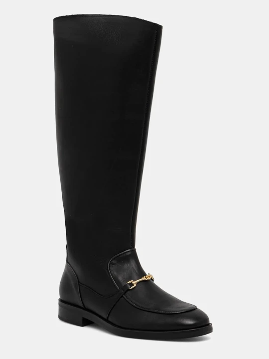 Zdjęcie produktu Steve Madden kozaki skórzane Night czarny