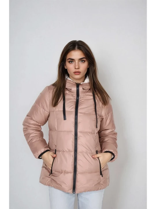Zdjęcie produktu Steve Madden Kurtka zimowa w kolorze jasnoróżowym rozmiar: M