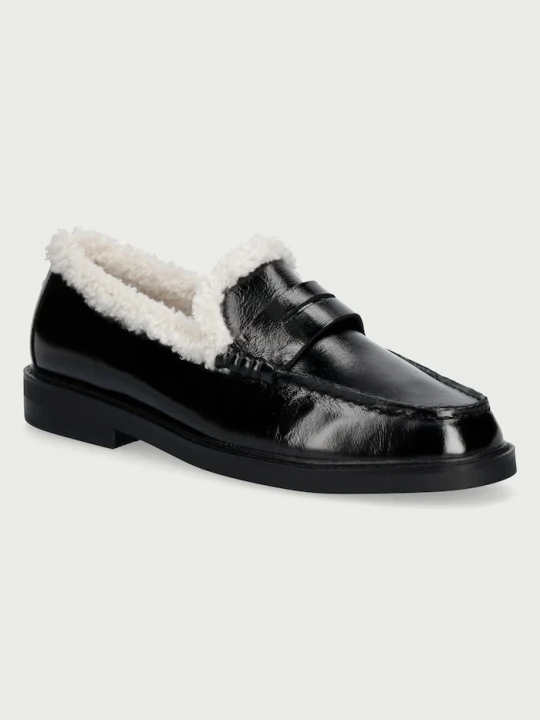 Zdjęcie produktu Steve Madden mokasyny damskie skórzane Adison-F czarny