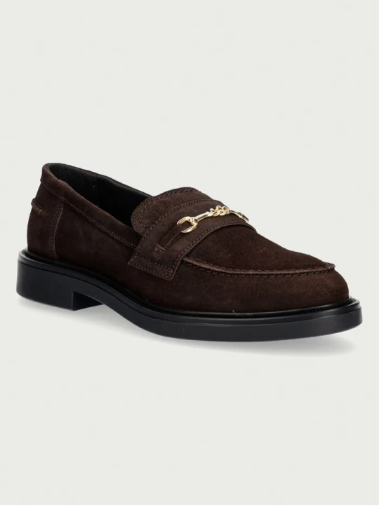 Zdjęcie produktu Steve Madden mokasyny damskie zamszowe Resta brązowy