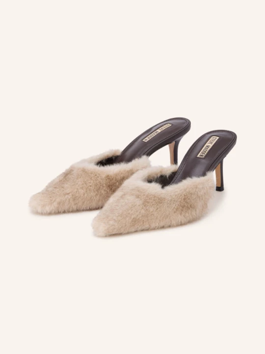Zdjęcie produktu Steve Madden Mule Alexi-F Z Sztucznym Futrem beige