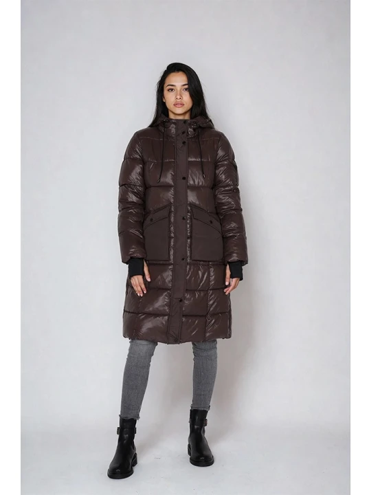 Zdjęcie produktu Steve Madden Płaszcz zimowy w kolorze brązowym rozmiar: XL