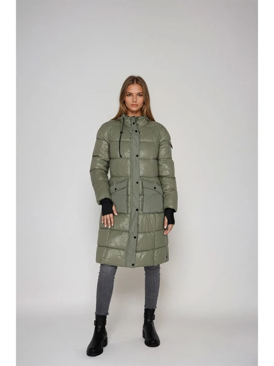 Zdjęcie produktu Steve Madden Płaszcz zimowy w kolorze zielonym rozmiar: XL