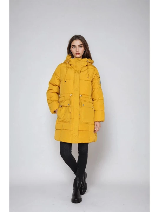 Zdjęcie produktu Steve Madden Płaszcz zimowy w kolorze żółtym rozmiar: L