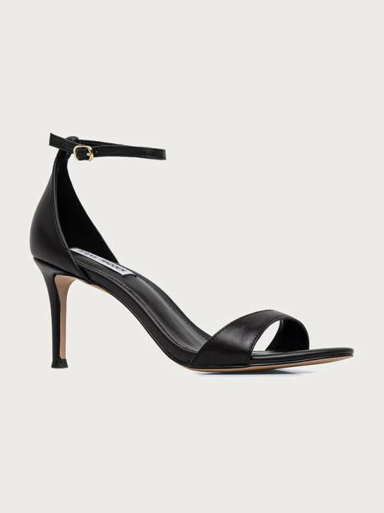 Zdjęcie produktu Steve Madden sandały na wysokim obcasie skórzane Necy czarny