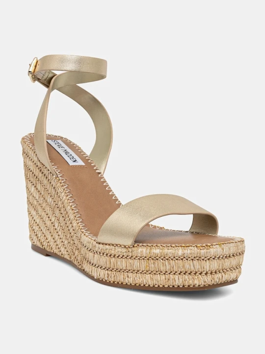 Zdjęcie produktu Steve Madden sandały skórzane Cassie złoty