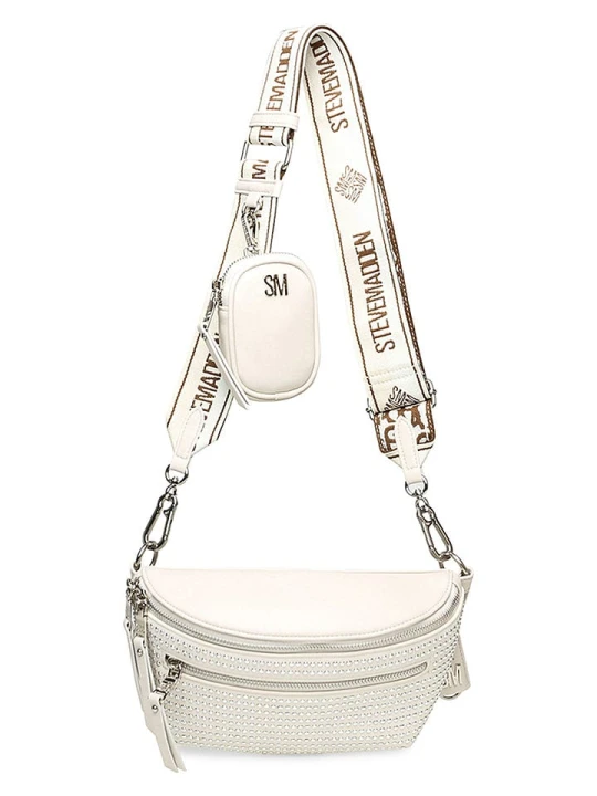 Zdjęcie produktu Steve Madden Saszetka w kolorze kremowym - 23 x 14 x 9 cm rozmiar: onesize