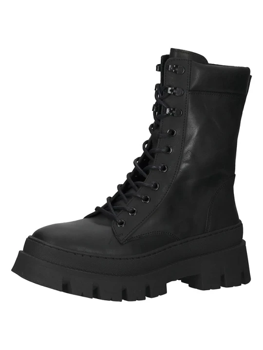 Zdjęcie produktu Steve Madden Skórzane botki w kolorze czarnym rozmiar: 41