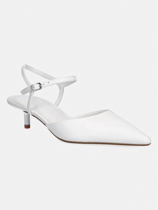 Zdjęcie produktu Steve Madden szpilki skórzane Adelaide biały