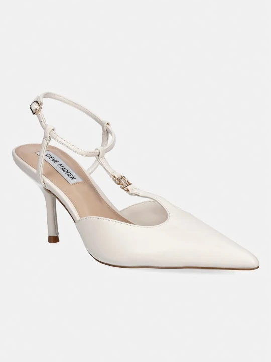 Zdjęcie produktu Steve Madden szpilki skórzane Sanders beżowy