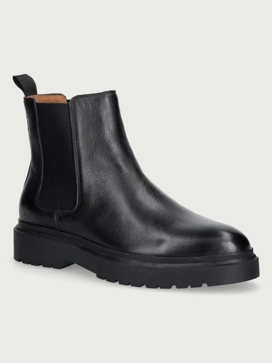 Zdjęcie produktu Steve Madden sztyblety męskie skórzane Grandhike czarny
