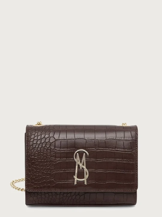 Zdjęcie produktu Steve Madden torebka crossbody damska z imitacji skóry Bramonie brązowy