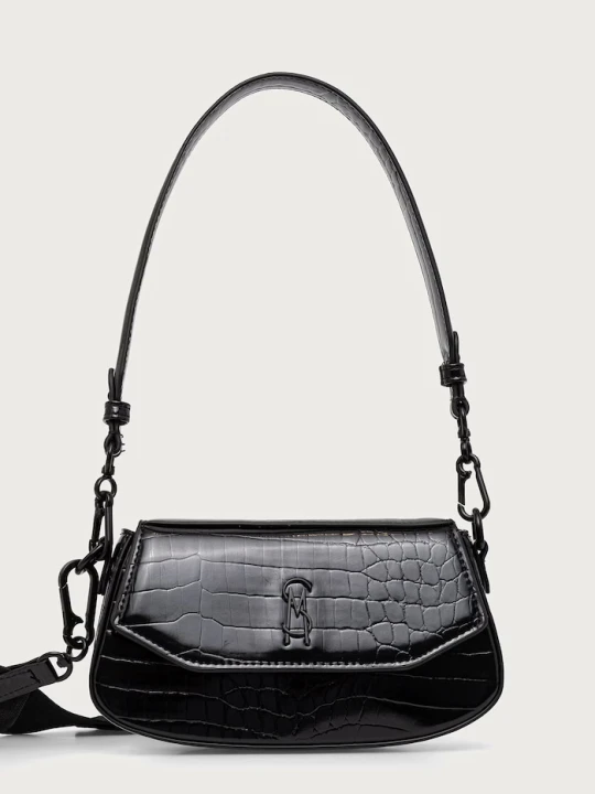 Zdjęcie produktu Steve Madden torebka crossbody damska z imitacji skóry Btaiga-E czarny