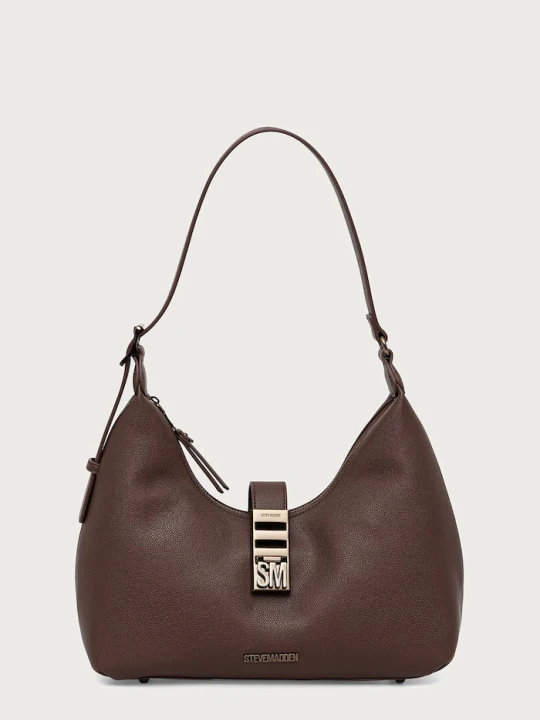 Zdjęcie produktu Steve Madden torebka hobo damska z imitacji skóry Bovie brązowy