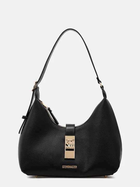Zdjęcie produktu Steve Madden torebka hobo damska z imitacji skóry Bovie czarny