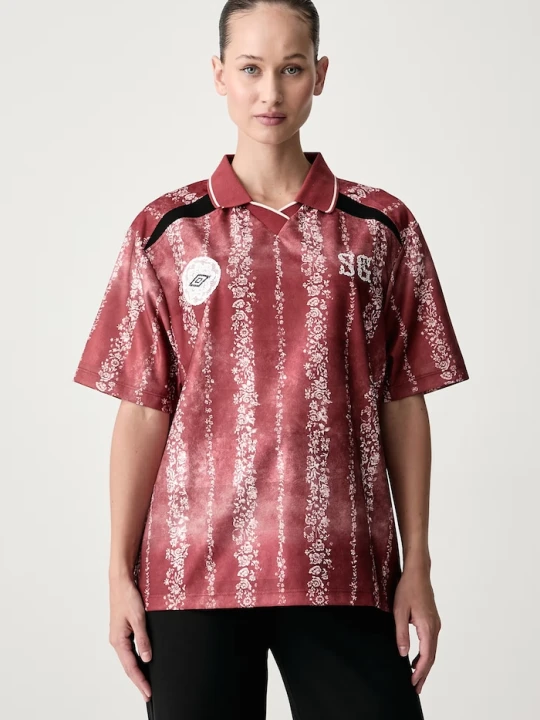 Zdjęcie produktu Stine Goya polo damskie x UMBRO czerwony