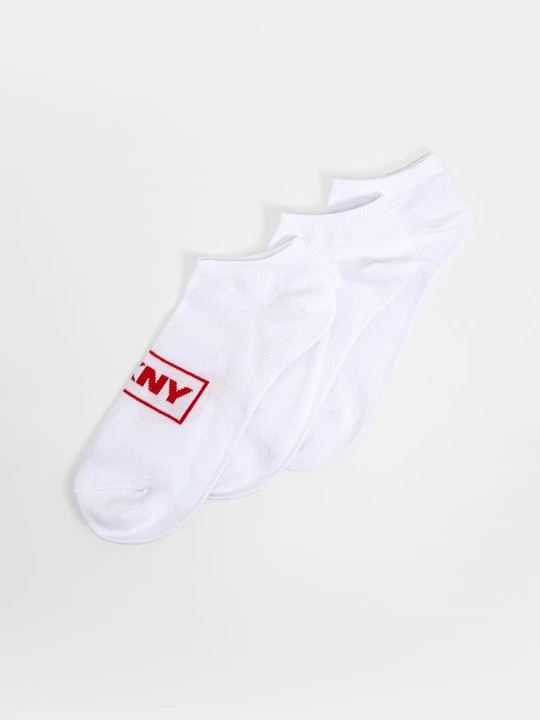 Zdjęcie produktu Skarpetki do sneakersów DKNY biały