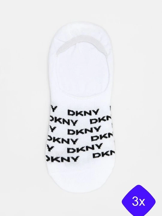 Zdjęcie produktu Skarpetki do sneakersów DKNY biały