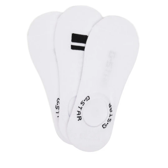 Zdjęcie produktu Stopki G-Star Raw AS_G-STAR_S_020_SS25 (3-PACK) Biały